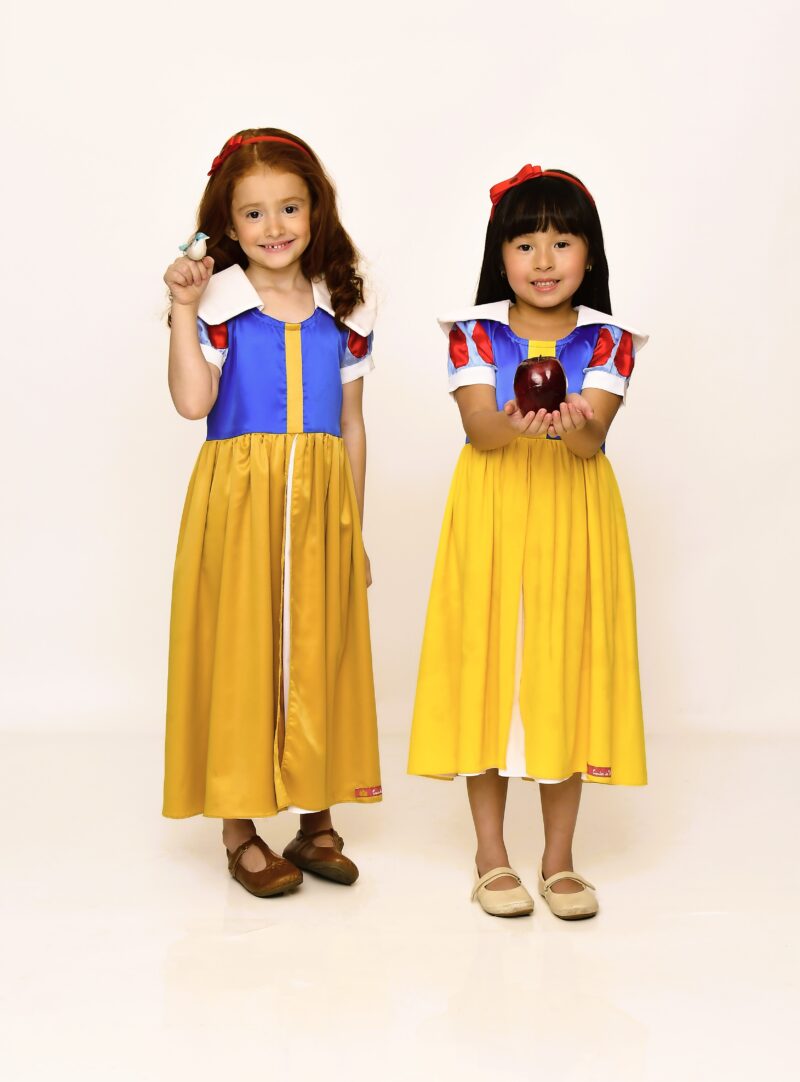 Fantasia Branca de Neve-Conto de Vestir
