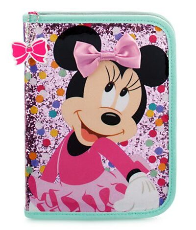 Estojo Kit Atividade Escolar Minnie Pink Ballet 30pcs Disney Store