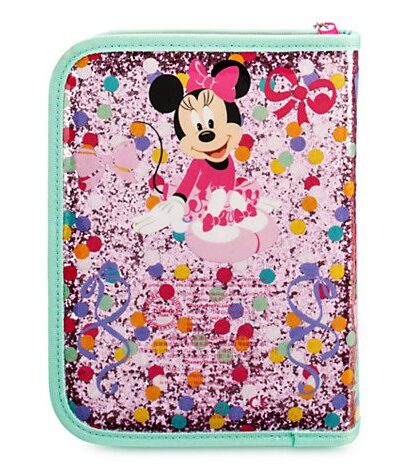 Estojo Kit Atividade Escolar Minnie Pink Ballet 30pcs Disney Store