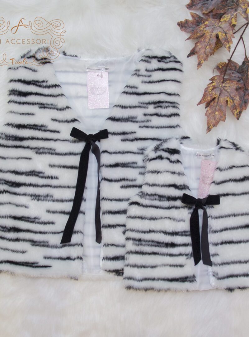 Colete Tal Filha - Zebra