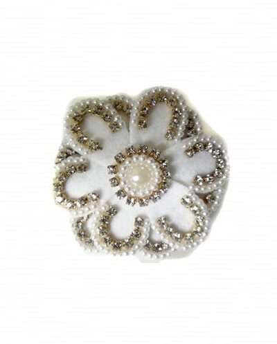 Presilha de Cabelo Infantil Tic Tac Flor Luxo Roana