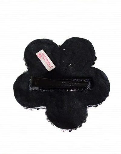 Presilha de Cabelo Infantil Tic Tac Flor Luxo Roana