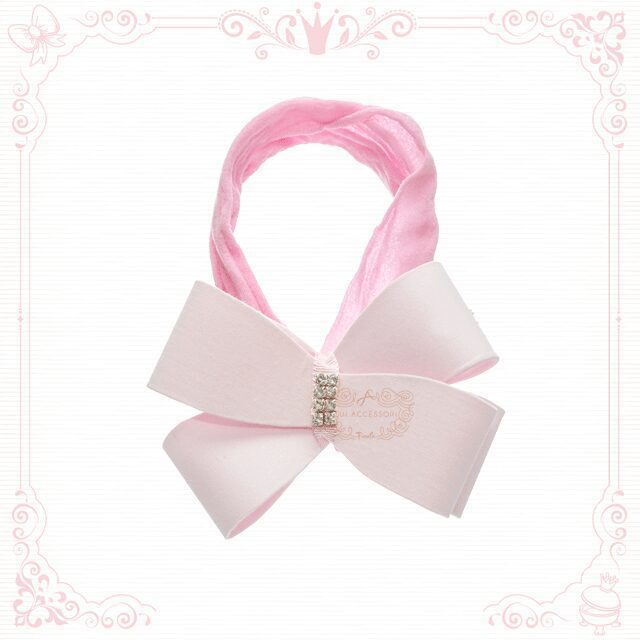 Faixa Meia para Bebê com Laço de Algodão Drilú - Imagem 4