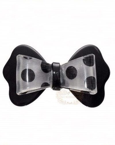 Kit 2 Presilhas de Cabelo Infantil Laço Acrílico Cores