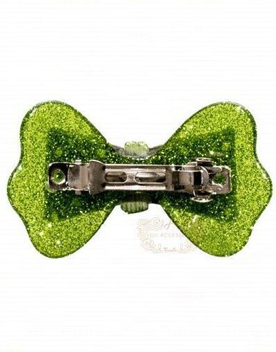 Kit 2 Presilhas de Cabelo Infantil Laço Acrílico Cores