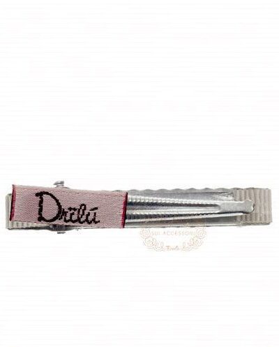 Presilha de Cabelo Infantil Bico de Pato Pérolas Strass Drilú