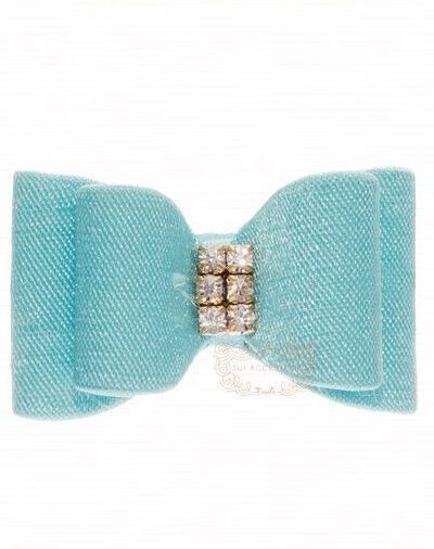 Presilha de Cabelo Bico de Pato Infantil Laço P Cores