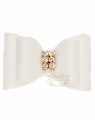 Presilha de Cabelo Bico de Pato Infantil Laço P Cores