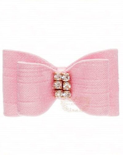 Presilha de Cabelo Bico de Pato Infantil Laço P Cores