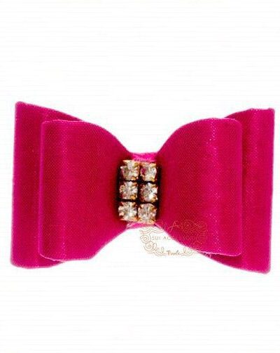 Presilha de Cabelo Bico de Pato Infantil Laço P Cores