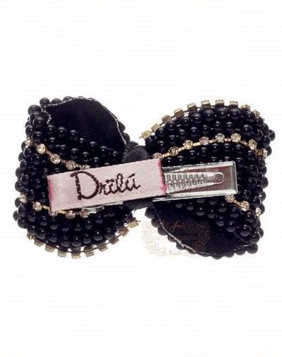 Presilha de Cabelo Infantil Laço de Pérolas Drilú