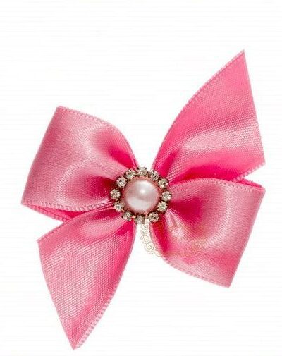 Presilha de Cabelo Infantil Fecho de Velcro Laço Cetim Luxo Cores Drilú