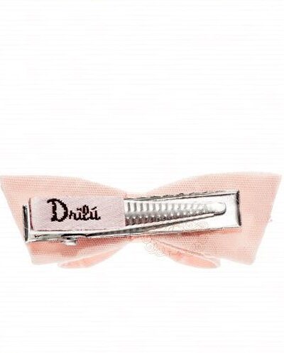 Presilha de Cabelo Infantil Bico de Pato Clássica Cetim Strass Cores Drilú