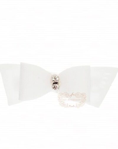 Presilha de Cabelo Infantil Bico de Pato Clássica Cetim Strass Cores Drilú