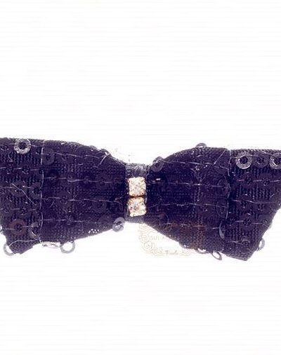 Presilha de Cabelo Infantil Bico de Pato Laço Lantejoula Luxo Drilú