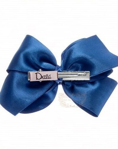 Presilha de Cabelo Infantil Bico de Pato Cetim Strass Cores Drilú