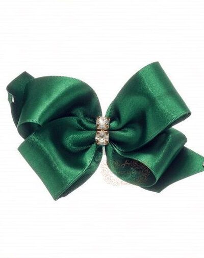 Presilha de Cabelo Infantil Bico de Pato Cetim Strass Cores Drilú