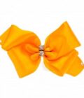 Presilha de Cabelo Infantil Bico de Pato Cetim Strass Cores Drilú
