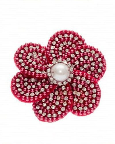 Presilha de Cabelo Infantil Bico de Pato Flor Luxo Cores Drilú