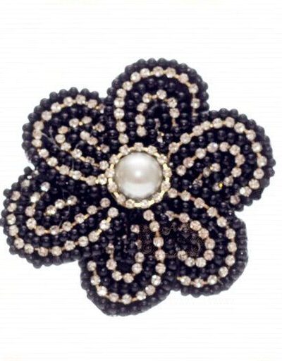 Presilha de Cabelo Infantil Bico de Pato Flor Luxo Cores Drilú