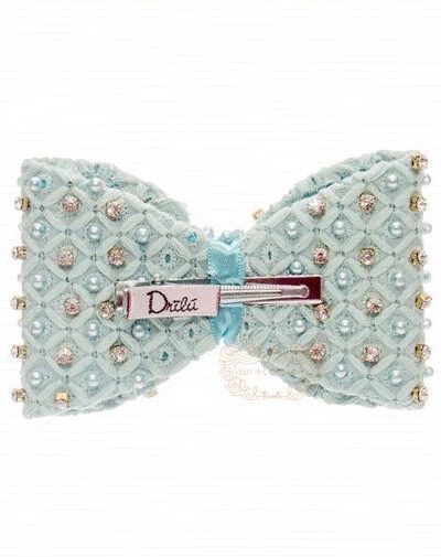 Presilha de Cabelo Infantil Bico de Pato Laço Encorpado Cores Drilú