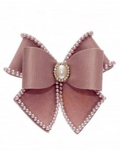 Presilha de Cabelo Infantil Bico de Pato Laço Cetim Encorpado Cores Drilú