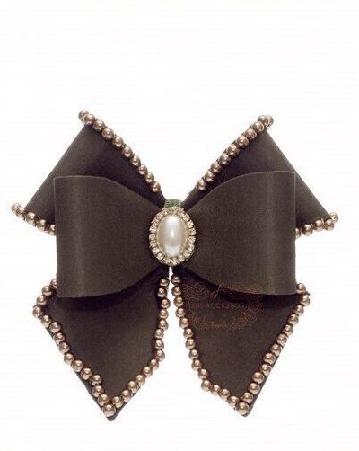 Presilha de Cabelo Infantil Bico de Pato Laço Cetim Encorpado Cores Drilú