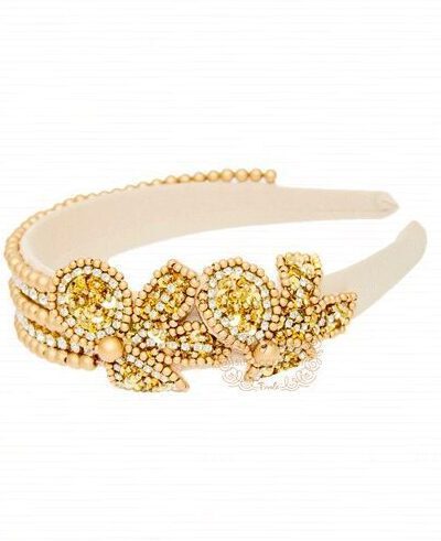 Tiara de laço luxo - Roana