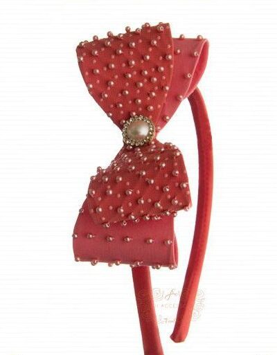 Tiara Pedraria Tafetá - Drilú