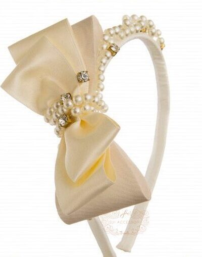 Tiara Cetim Strass - Drilú