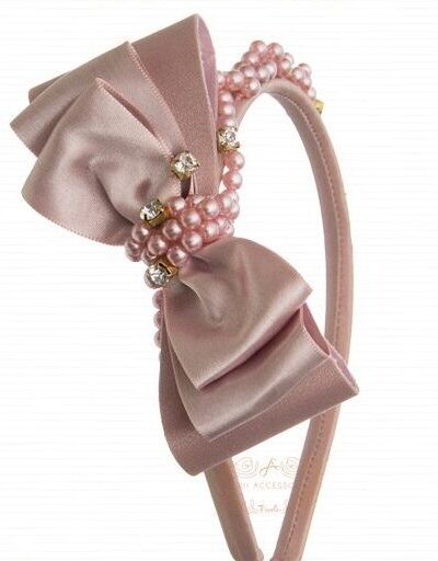 Tiara Cetim Strass - Drilú