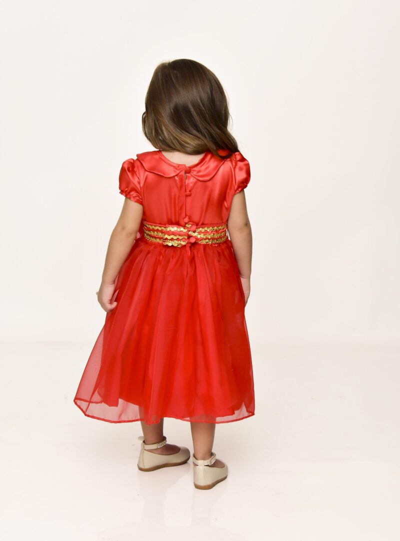 Vestido Luxo Festa Vermelho