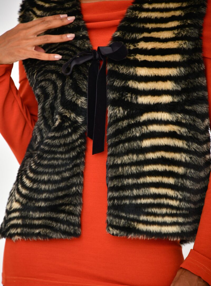 Colete Animal Print - Tal Mãe