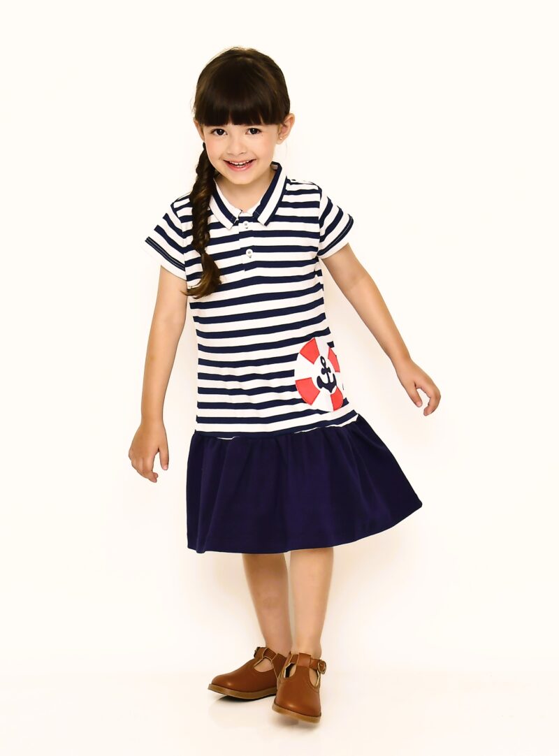 Vestido Infantil Marinheiro