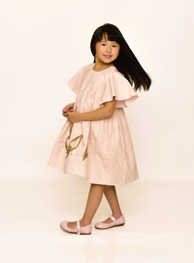 Vestido Infantil | Bordado Passarinhos