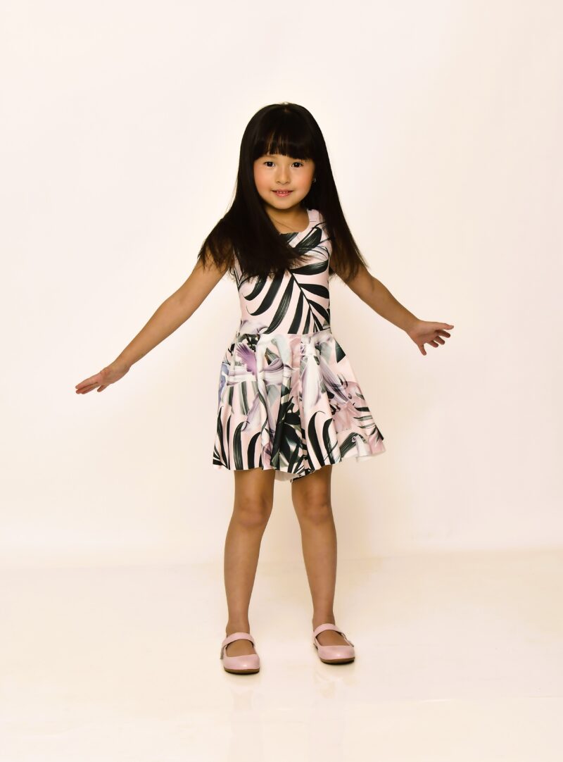 Macaquinho Infantil | Floral Rosa