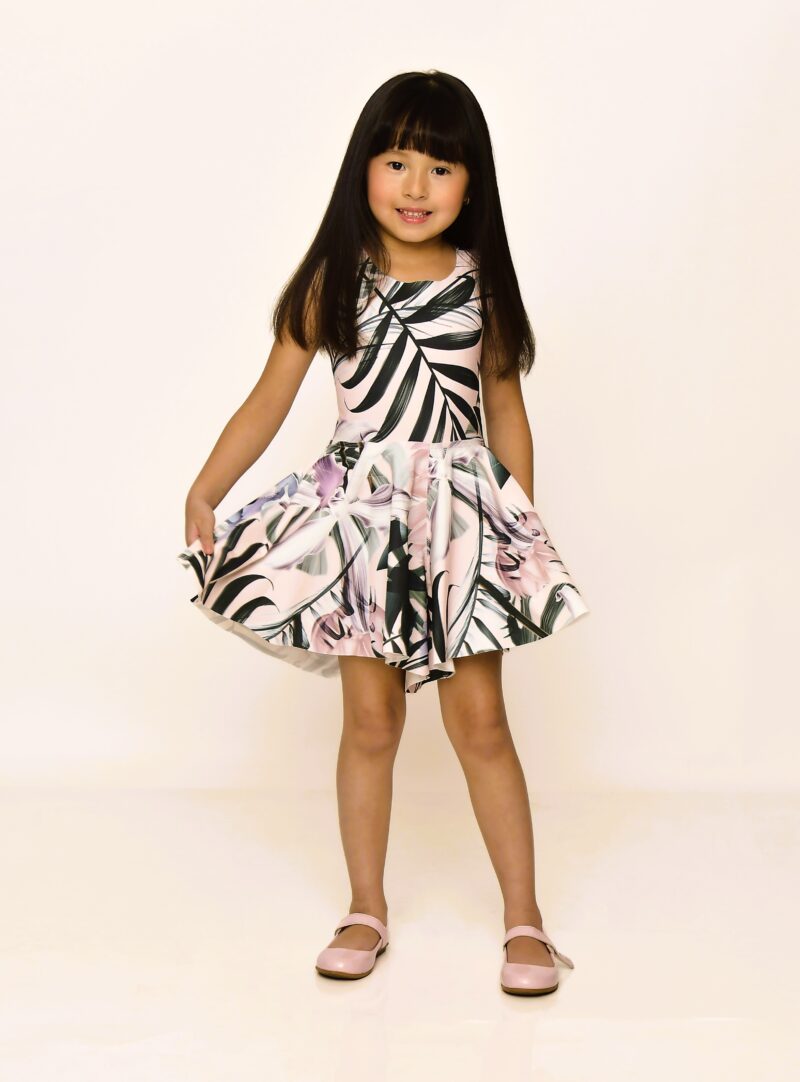 Macaquinho Infantil | Floral Rosa