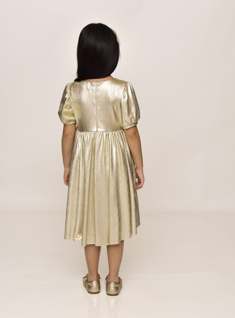 Vestido Dourado Luxo | Infantil
