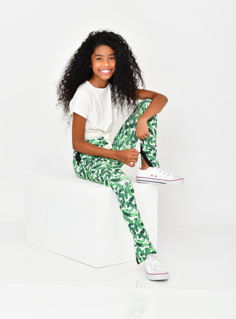 Calça Folhas Verdes | Infantil