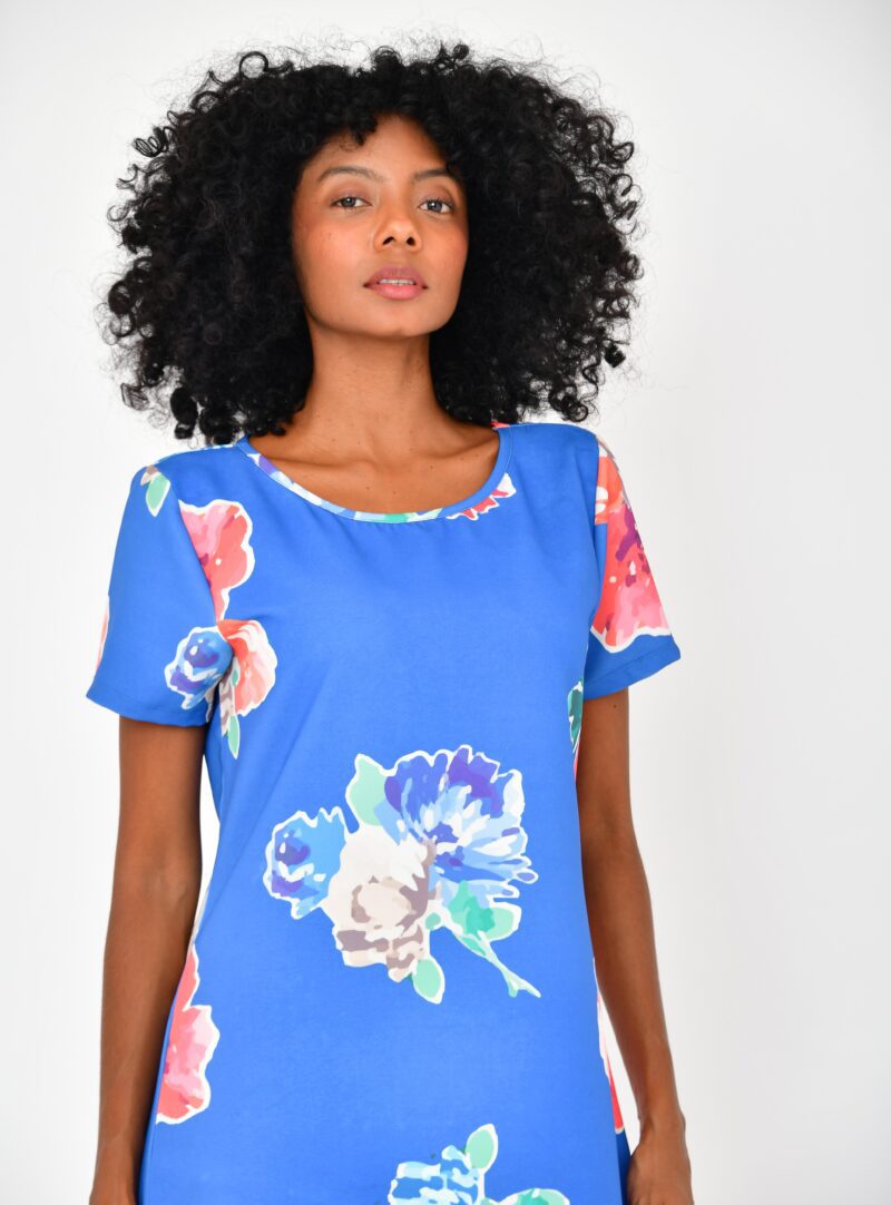 Vestido Blue Flower | Adulto