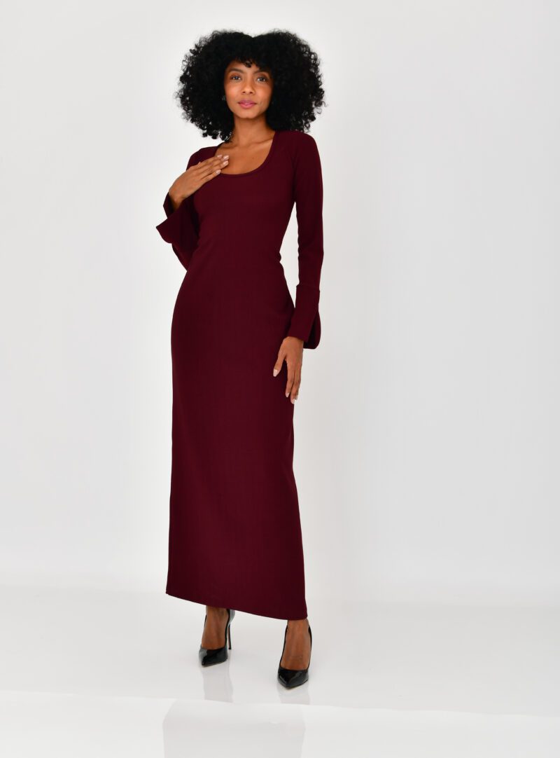 Vestido Bordô | Adulto