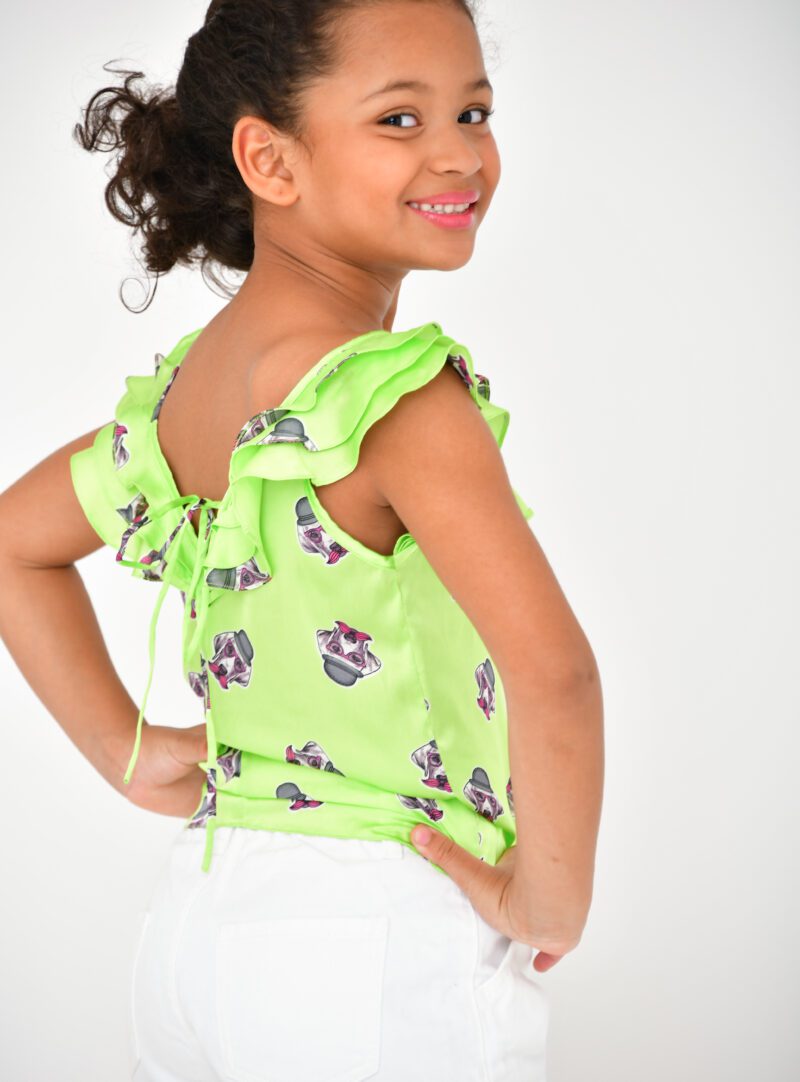 Blusa Delicada Verde | Infantil