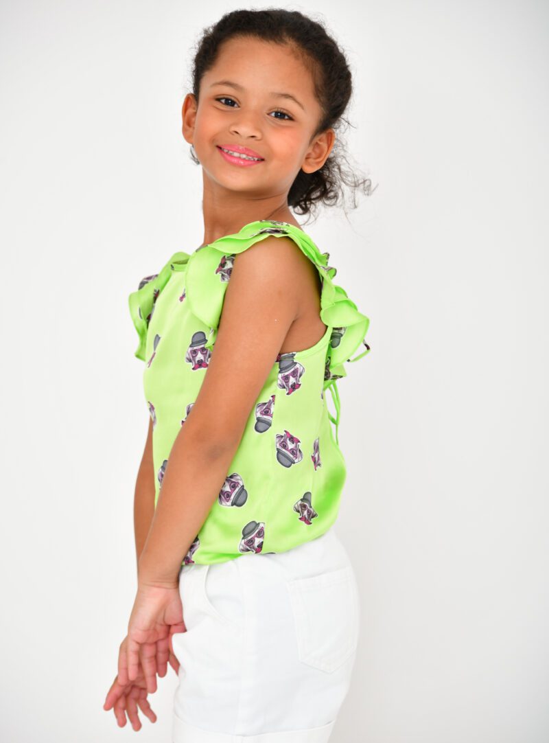 Blusa Delicada Verde | Infantil