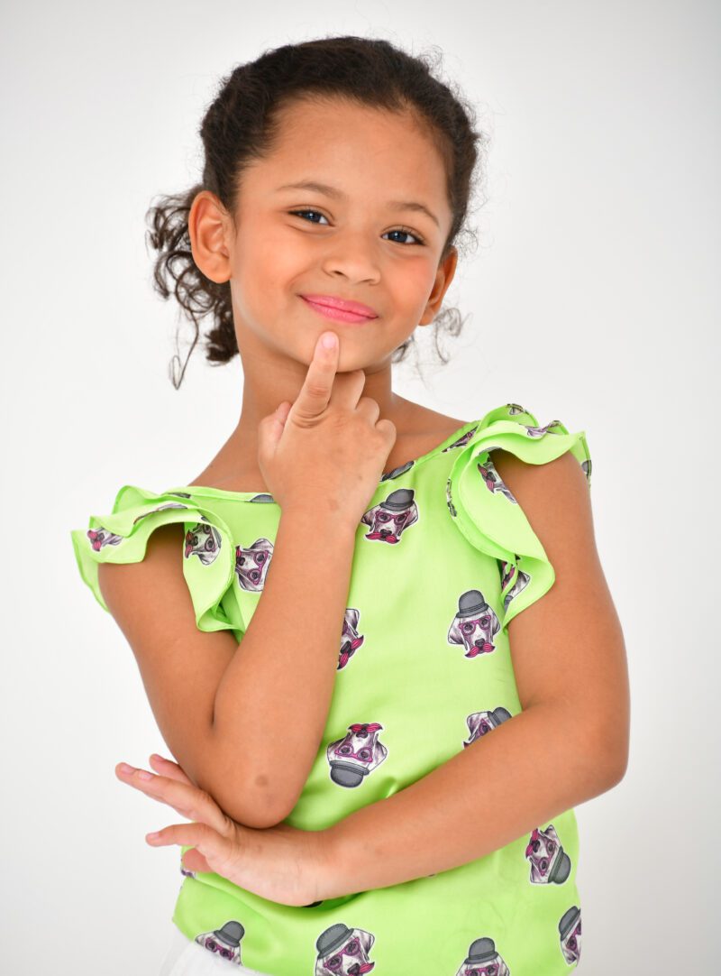 Blusa Delicada Verde | Infantil