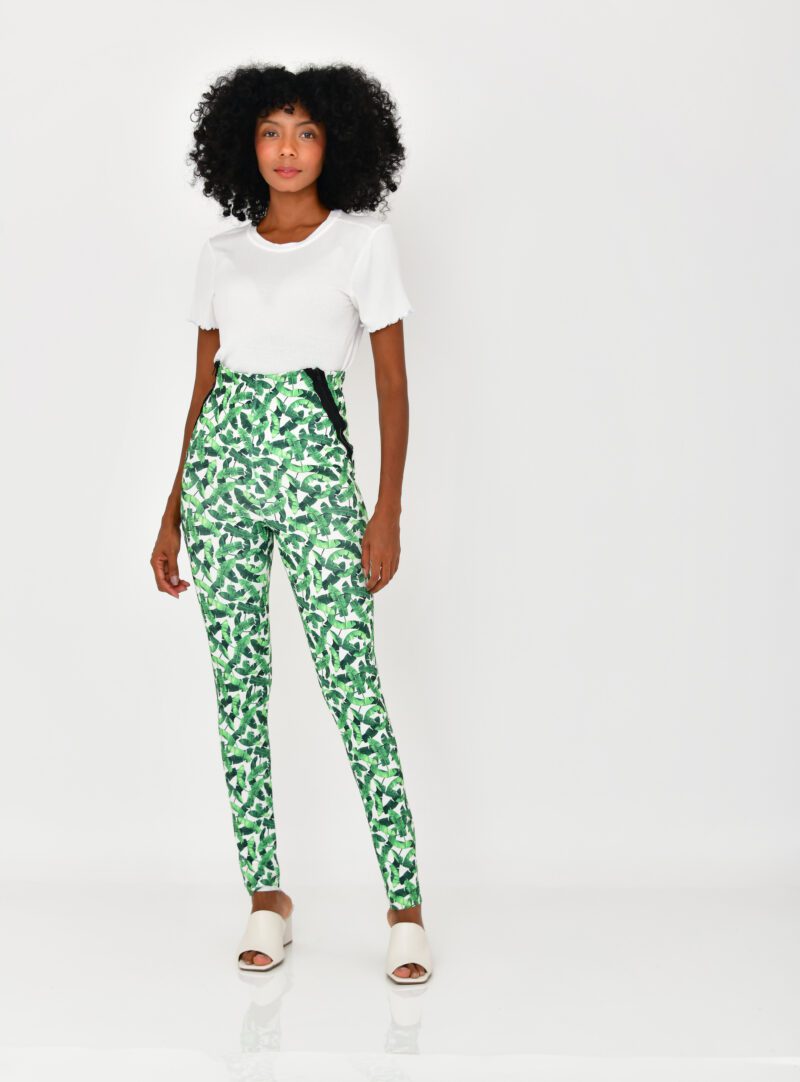 Calça Folhas Verdes | Adulta