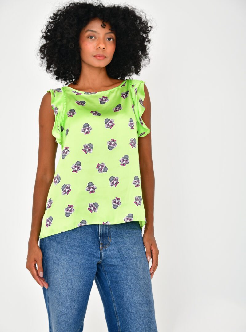 Blusa Delicada Verde | Adulta