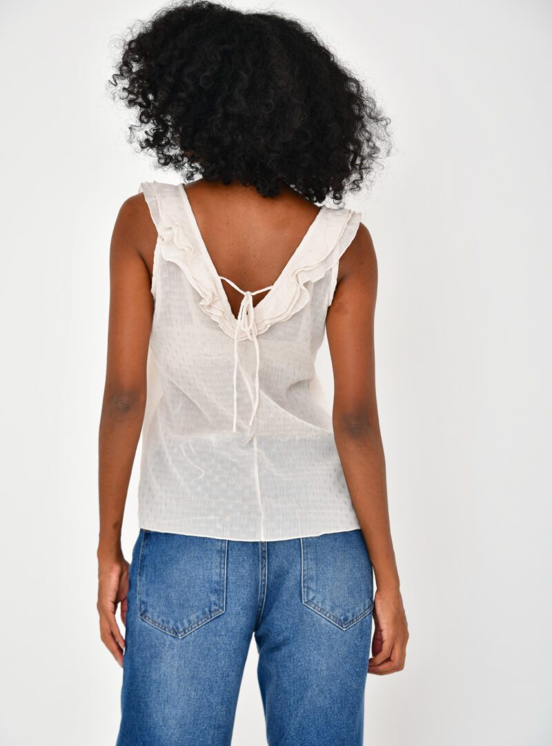 Blusa Delicada Off White | Adulta