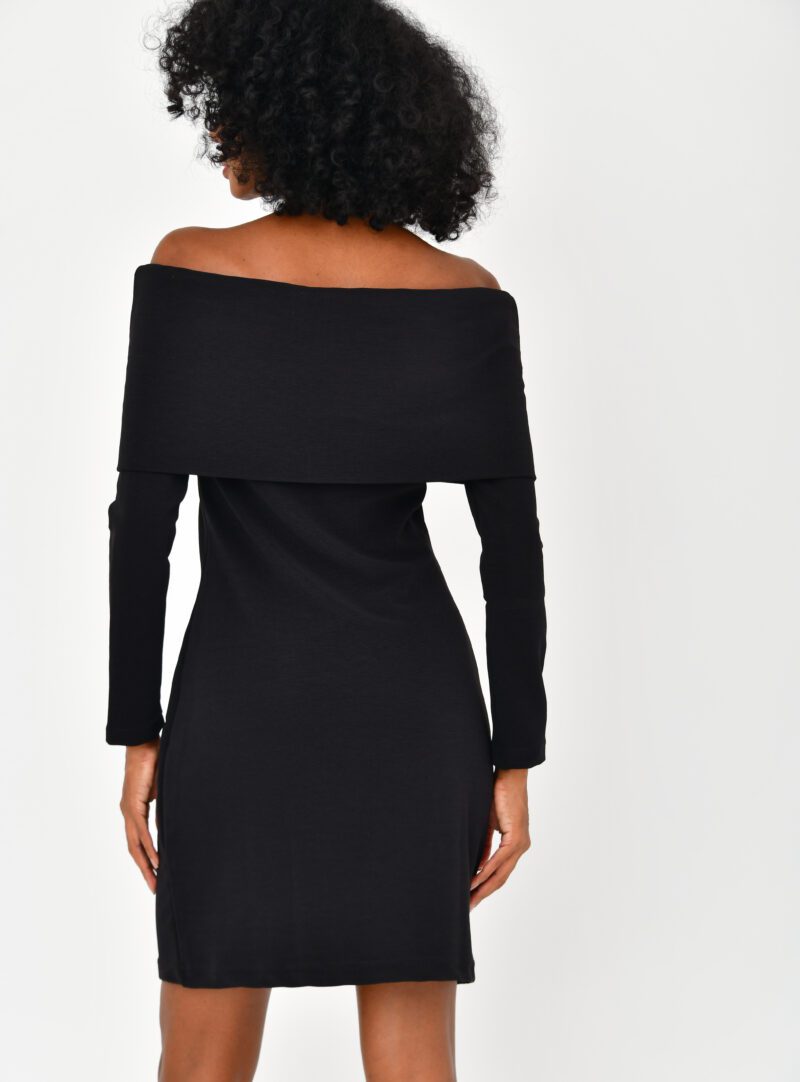 Vestido Ombro a Ombro Preto | Adulta