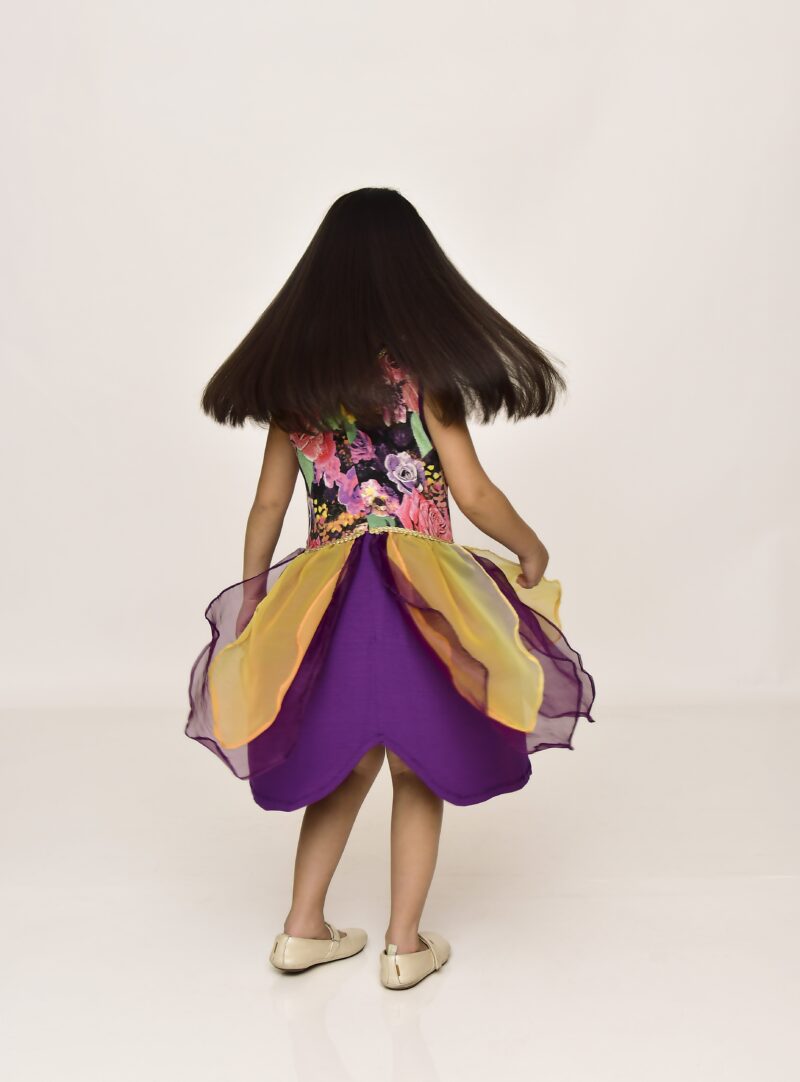 Fantasia Fada das Flores | Roxa