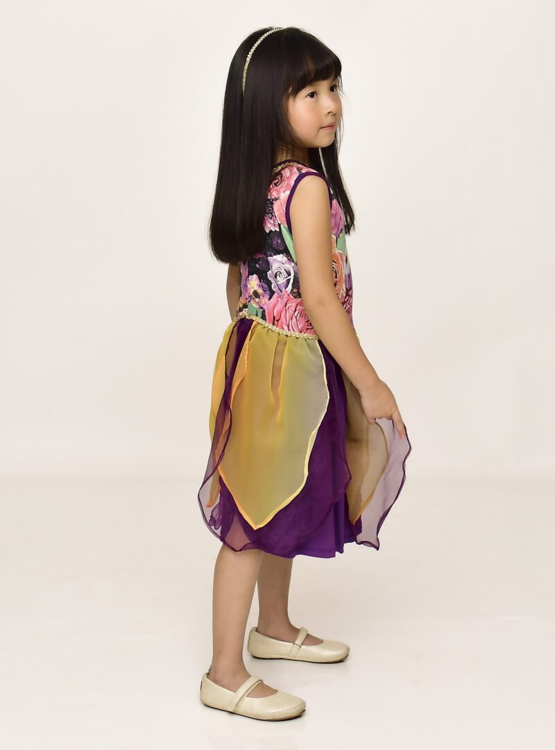 Fantasia Fada das Flores | Roxa